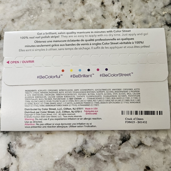 Color Street Gradient Nail Strips - Crack Of Dawn - Picture 2 of 2